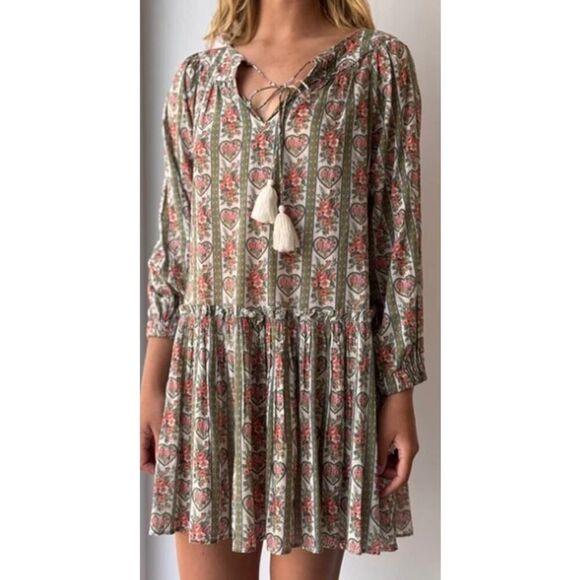 Cara Cara Kavita Dress in Sweetheart Multi Sz. S - Picture 3 of 11